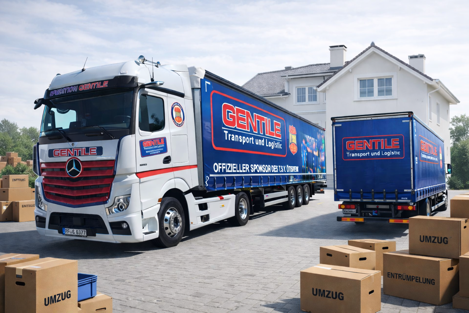 LKW von Gentile Logistik